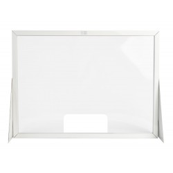 Pantalla de proteccion q connect carton formato horizontal 100x70 cm