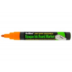 Rotulador artline pizarra epd 4 color naranja fluorescente opaque ink board punta redonda 2 mm