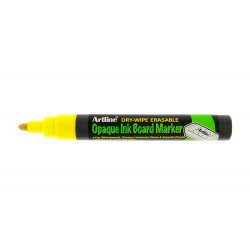 Rotulador artline pizarra epd 4 color amarillo fluorescente opaque ink board punta redonda 2 mm