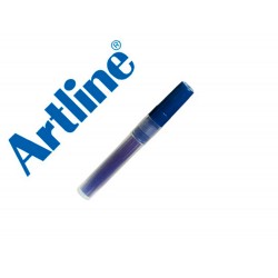 Recambio rotulador artline ek 573a clix pizarra azul
