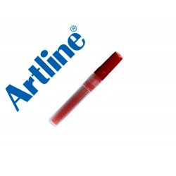 Recambio rotulador artline clix permanente ek 73 rojo