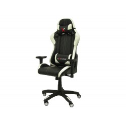 Silla pyc gaming chair giratoria similpiel regulable en altura negra 120080x670x670 mm